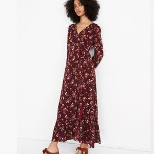 Madewell Floral Wrap Dress
